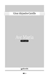 Ave Maria SATB choral sheet music cover